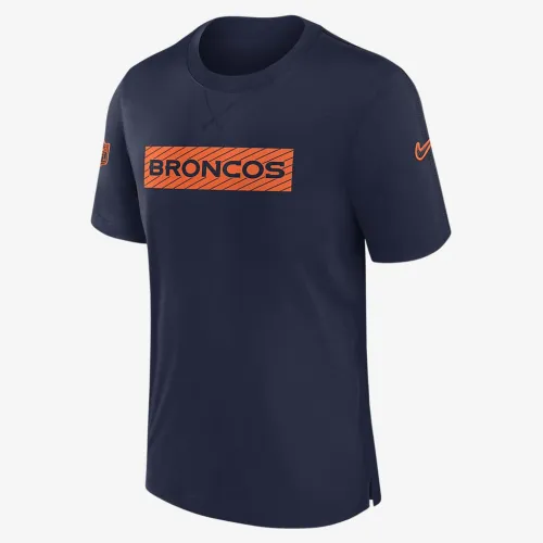 Denver Broncos Sideline Player чоловічі Nike Dri-FIT NFL футболка блакитний