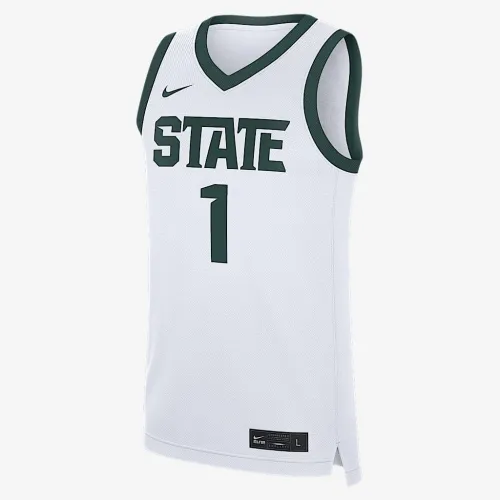 Michigan State Spartans Replica чоловічі Nike College баскетбольні Jersey колір білий