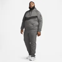 Nike Therma-FIT мужские Pullover Fitness Толстовка с капюшоном цвет серый
