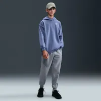 Nike Sportswear Club Fleece Big дитячі оверсайз Pullover Толстовка з капюшоном блакитний