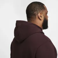Nike Swoosh мужские Dri-FIT French Terry Pullover Fitness Толстовка с капюшоном цвет красный