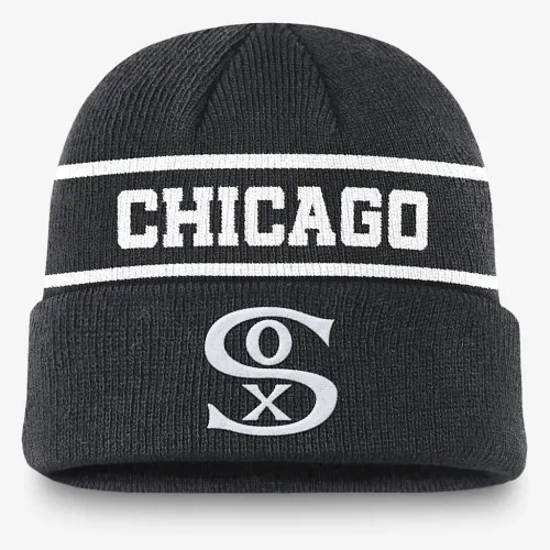 Chicago цвет белый Sox Rewind Terra мужские Nike MLB Cuffed Beanie синий