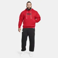 Nike Dri-FIT Standard Issue чоловічі Pullover баскетбольні Толстовка з капюшоном колір червоний