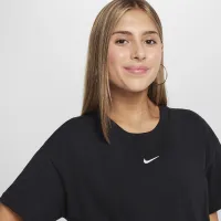 Nike Sportswear Essential Big детские (Girls') футболка цвет черный