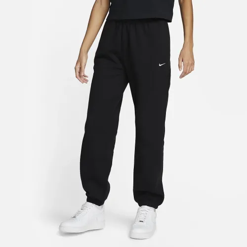 Nike Solo Swoosh жіноча Fleece Pants колір чорний
