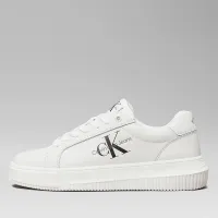 Кросівки Calvin Klein Jeans Chunky Cupsole Monologo YW0YW00823-YBR - Білі