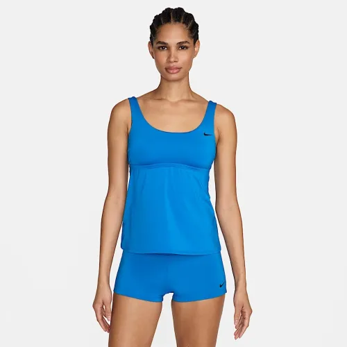 Nike Tankini женская Swimsuit Top синий