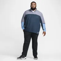Nike для гольфу Club чоловічі Dri-FIT 1/2-Zip для гольфу Куртка блакитний