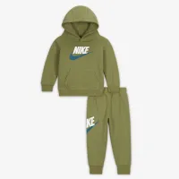 Nike Baby (12-24M) Толстовка з капюшоном and Joggers комплект колір зелений