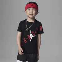 Nike Jordan Stretch Out Tee Toddler футболка цвет черный