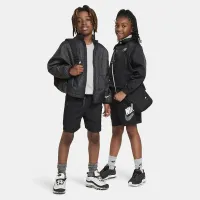 Nike Sportswear Big дитячі Woven шорти колір чорний