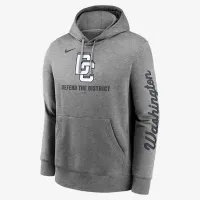 Washington Nationals City Connect Club мужские Nike MLB Pullover Толстовка с капюшоном цвет серый