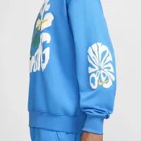 Nike Run Energy чоловічі Dri-FIT Fleece Running Crew блакитний
