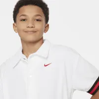 Nike Culture of баскетбольні Big дитячі Short-Sleeve Top колір білий