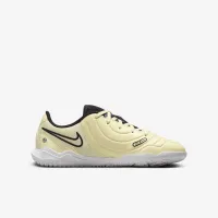 Nike Jr. Tiempo Legend 10 Club Little/Big детские Indoor/Court Low-Top Soccer Кроссовки Yellow