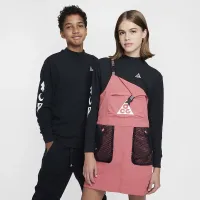 Nike ACG Big детские Dri-FIT Long-Sleeve Waffle Top цвет черный