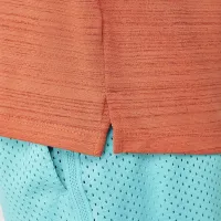 Nike Dri-FIT Miler Big детские (для мальчиков) тренировочные Top Orange