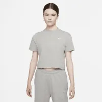 Nike Solo Swoosh женская футболка цвет серый