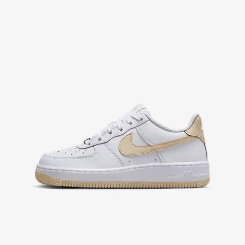 Nike Air Force 1 Big дитячі Кросівки колір білий