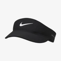 Nike Dri-FIT ADV Ace Tennis Visor колір чорний