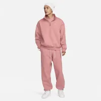 Nike Solo Swoosh чоловічі Open-Hem Fleece Pants Pink