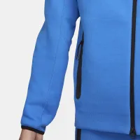 Nike Sportswear Tech Fleece Windrunner чоловічі Full-Zip Толстовка з капюшоном блакитний