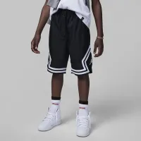Nike Jordan Air Big дитячі Dri-FIT Diamond шорти колір чорний