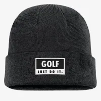 Nike Swoosh Peak для гольфа Beanie цвет черный