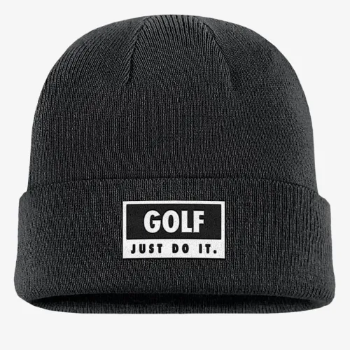 Nike Swoosh Peak для гольфа Beanie цвет черный