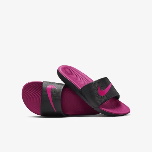 Nike Кава Little/Big дитячі Slides колір чорний