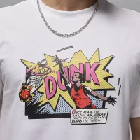 Nike Jordan чоловічі футболка колір білий