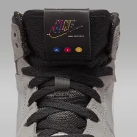 Nike Air Jordan 1 Mid Wings Big детские Кроссовки цвет серый