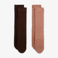 Nike Everyday Plus женская Lightweight Crew носки (2-Pair) многоцветный