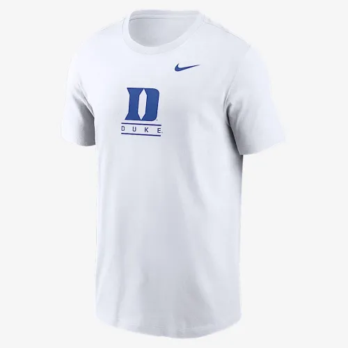 Duke блакитний Devils чоловічі Nike College футболка колір білий