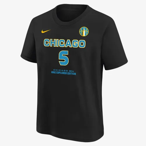 Angel Reese Chicago Sky Explorer Edition Big детские Nike WNBA T-Shirt цвет черный