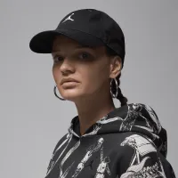 Nike Jordan Club Unstructuколір червоний Curved-Bill Hat колір чорний