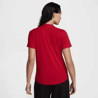 Nike Sportswear Essentials жіноча Logo футболка колір червоний