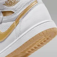 Nike Jordan 1 Retro High OG Little детские Кроссовки цвет белый