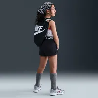 Nike Pro Fleece Big детские (Girls') Dri-FIT шорты цвет черный