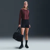 Nike One женская Dri-FIT Mid Layer цвет красный