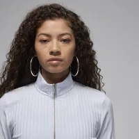 Nike Jordan жіноча Long-Sleeve Top колір сірий
