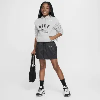 Nike Big дитячі (Girls') Cheer Pullover Толстовка з капюшоном колір сірий