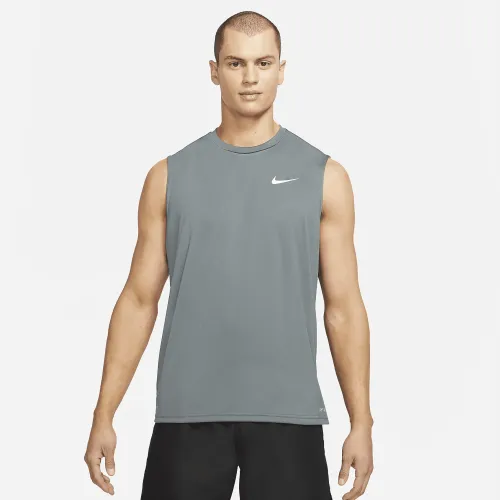 Nike Essential мужские Sleeveless Hydroguard Swim Shirt цвет серый