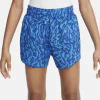 Nike One Big дитячі (Girls') Woven З високою талією шорти блакитний