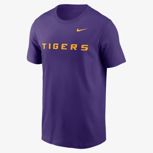 LSU Tigers Primetime Wordmark чоловічі Nike College футболка колір фіолетовий