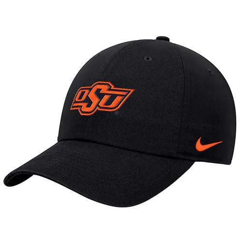 Oklahoma State Club мужские Nike College Cap цвет черный