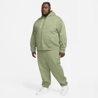 Nike Solo Swoosh мужские Fleece Pants цвет зеленый