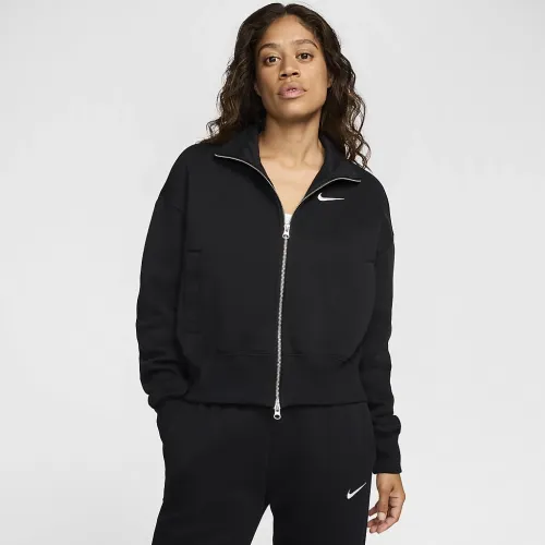 Nike Sportswear Phoenix Fleece женская оверсайз Track Куртка цвет черный