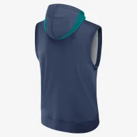 Seattle Mariners Authentic Collection Men’s Nike Dri-FIT MLB Sleeveless Pullover Толстовка с капюшоном синий