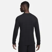 Nike чоловічі Dri-FIT Long-Sleeve Fitness футболка колір чорний